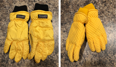 GLOVES by THINSULATE Yellow SKI Choose from