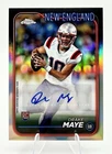 2024 Topps Chrome - Drake Maye RC Auto #RA-DMA Refractor