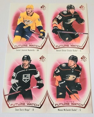 2021/22 SP Authentic Tanner Jeannot Rc Future Watch Limited #198 ( 1 card )