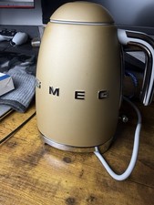 SMEG Jug Kettle 1.7L Matte Champagne 3kw KLF03CHMUK Retro Style