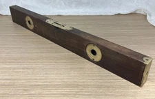 Vintage STANLEY RULE & LEVEL Co Wood 26” Adjustable Level Pat 1890 *READ*