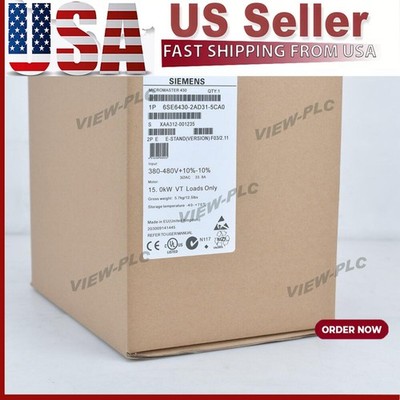 New Siemens 6SE6430-2AD31-5CA0 MICROMASTER430 without filter 6SE6 430-2AD31-5CA0