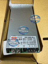 1 x New Mean Well RSP-2000-48 AC/DC Output Regulated Switching Power Supply