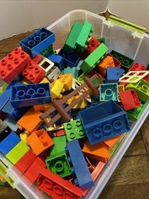 LEGO Lot DUPLO: From Big Tractor (5647) And Many Other Pieces