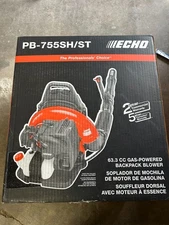 NEW Echo Backpack Leaf Blower 63.3-cc Gas 2-stroke tube throttle 233 MPH 651 CFM