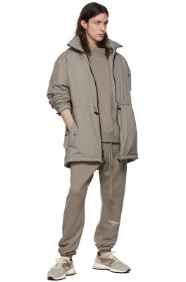FEAR OF GOD ESSENTIALS STORM JACKET - DESERT TAUPE-LARGE NWT FEAR OF GOD ESSENTIALS STORM JACKET - DESERT TAUPE-LARGE NWT