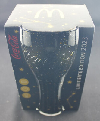 RAR!!! COSMIC GLAS -  LIMITIERTE EDITION COCA COLA GLAS 2023 - ÖSTERREICH - OVP