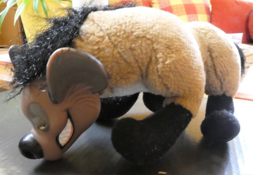 Disney Hyäne Shenzi König der Löwen mit Vinylkopf 1994 Stofftier Vintage Sammler - Bild 3 von 7