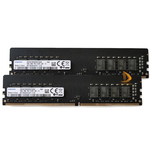 Samsung 4x 16GB 2RX8 PC4-2133P DDR4 17000MHz CL15 UDIMM Desktop Memory RAM Model - Picture 2 of 11