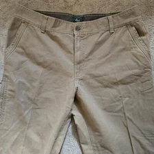 G.H. Bass & Co. Men's 5 Pocket Canvas Field Hunting Outdoor Pants Brown 40x30