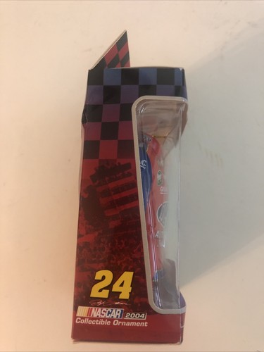 Jeff Gordon #24 Uniform Jacket NASCAR Christmas Collectible Ornament 2004 NIB - Picture 4 of 6