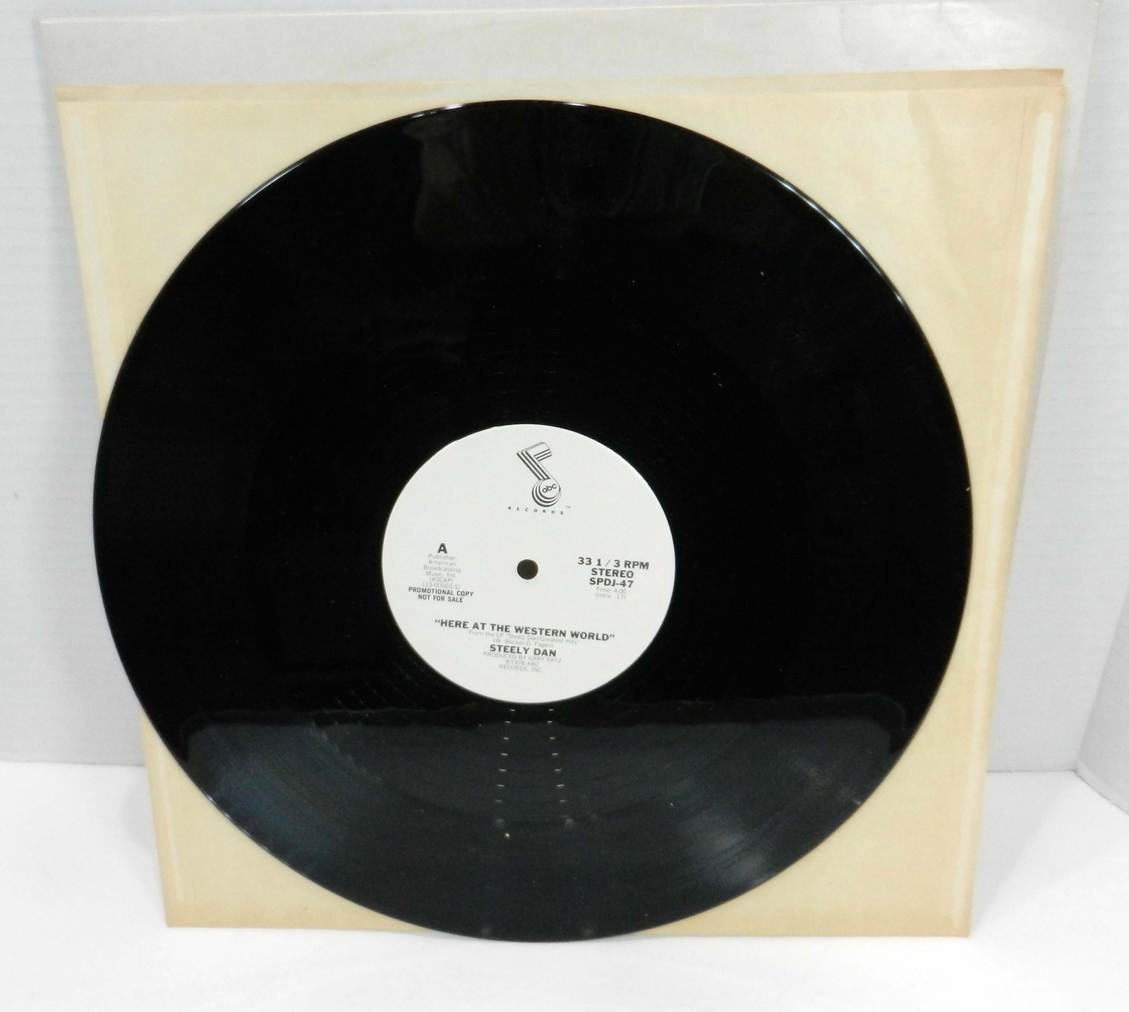 1978 Steely Dan Here At The Western World ABC SPDJ47 33⅓ RPM PROMO eBay