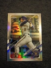 2021 RYAN HEBREW HAMMER BRAUN TOPPS CHROME #164 SILVER REFRACTOR SP CARD PWE