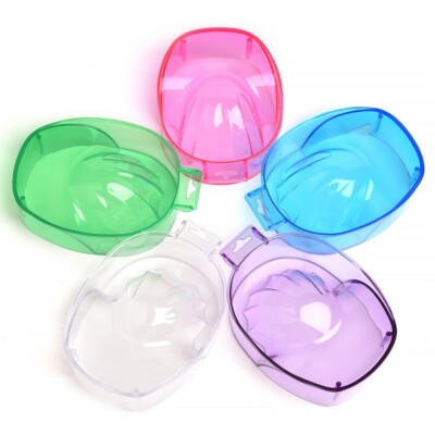 KADS Transparent Nail Soak Off Bowl Acrylic Nail Soaking Bowl Cuticle Softened