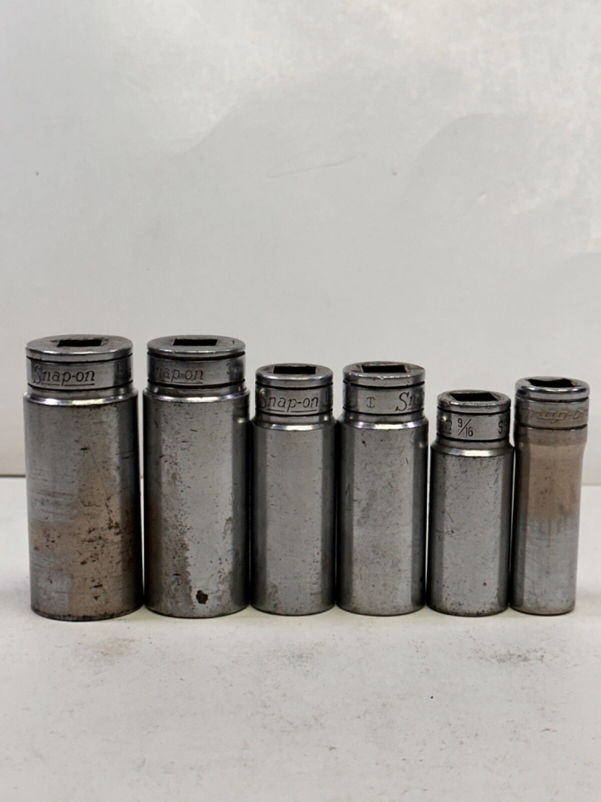 Snap-On Tools 3/8" Drive 13/16” SAE Deep 12 Pt Socket - SF261 Nice See pics!