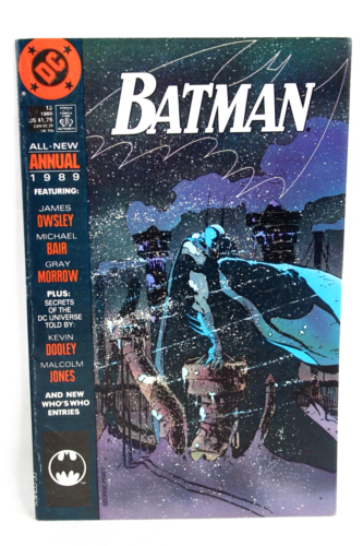 Batman Annual #13 Faces Secrets of DC Universe 1989 DC Comics VG- - Picture 1 of 3