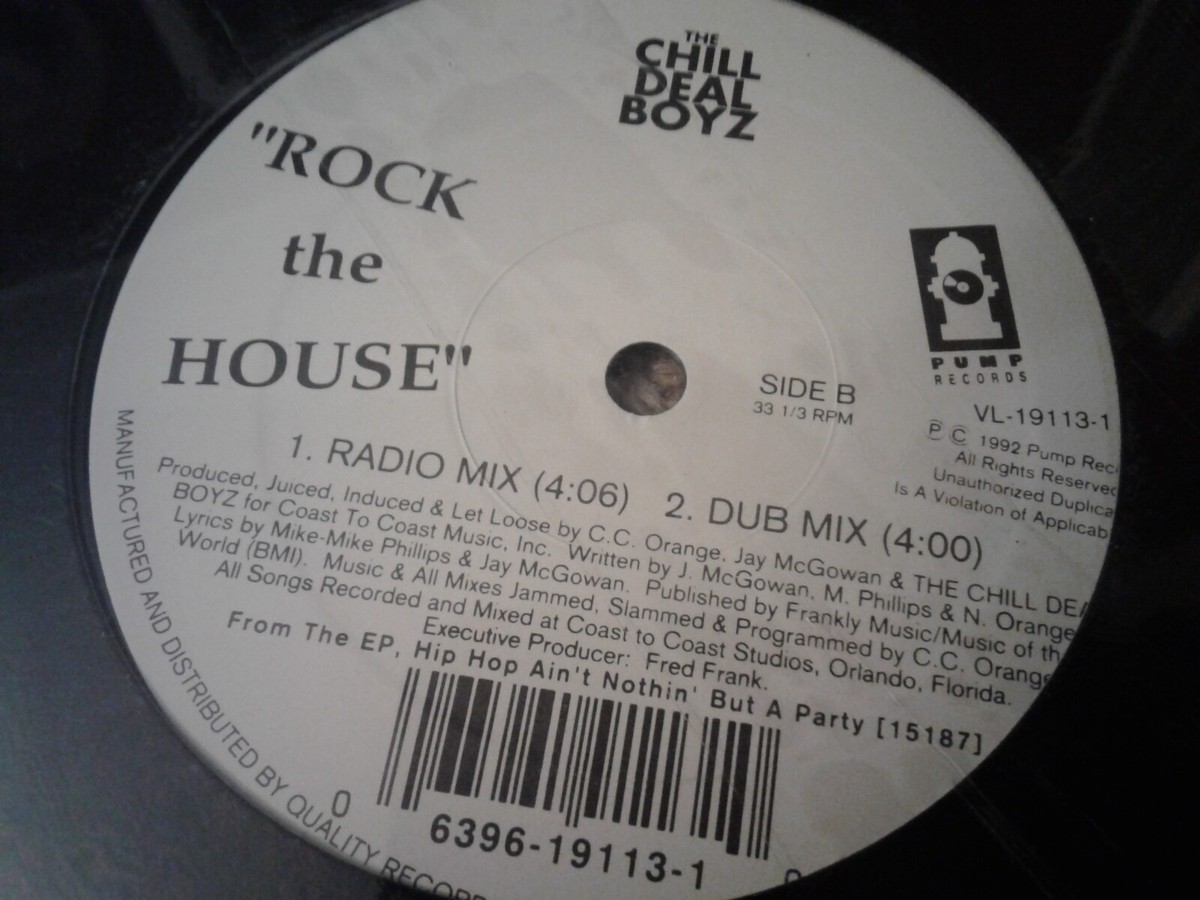 THE CHILL DEAL BOYZ ~ ROCK THE HOUSE ~ SEALED 12
