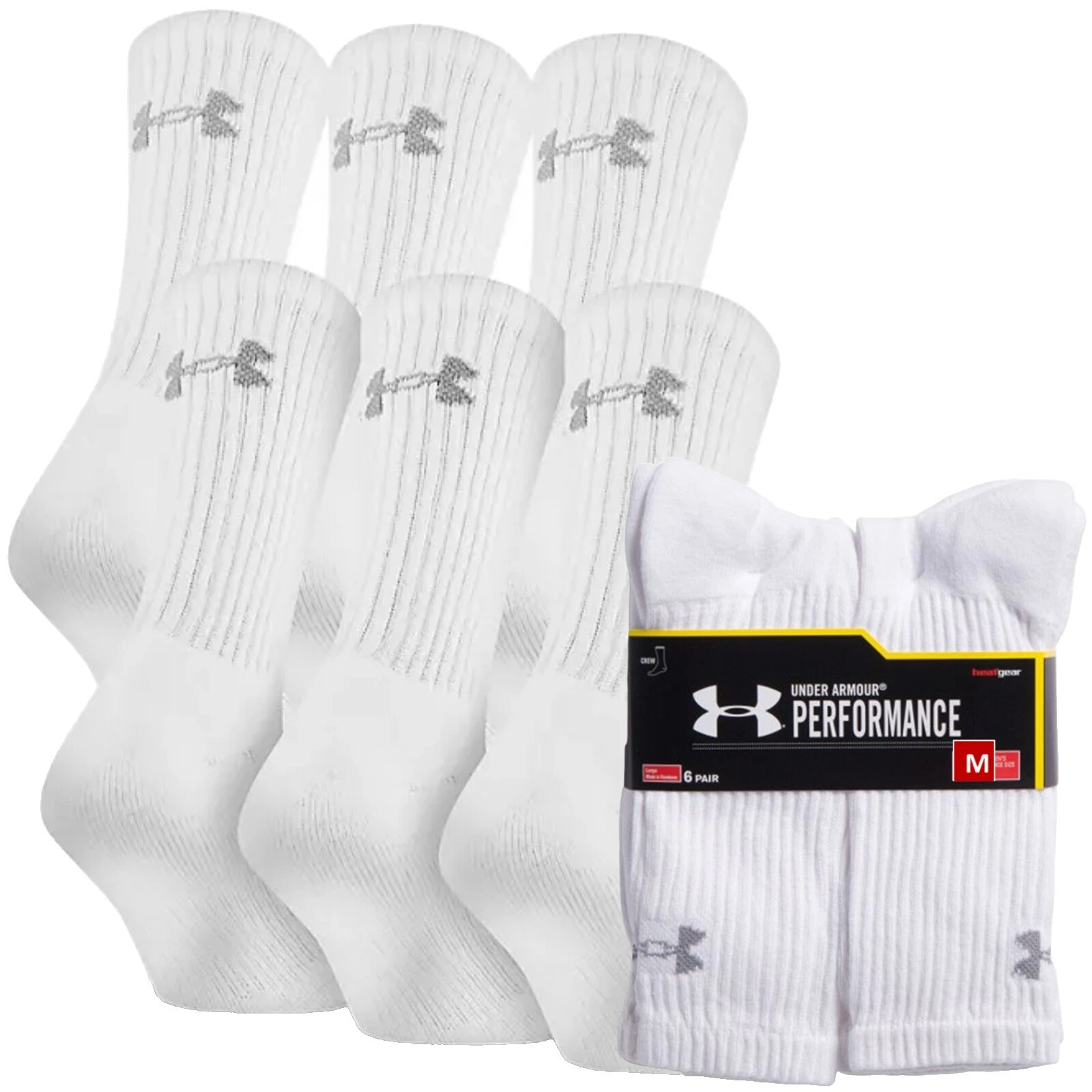 Calcetines blancos debajo de la armadura para hombre