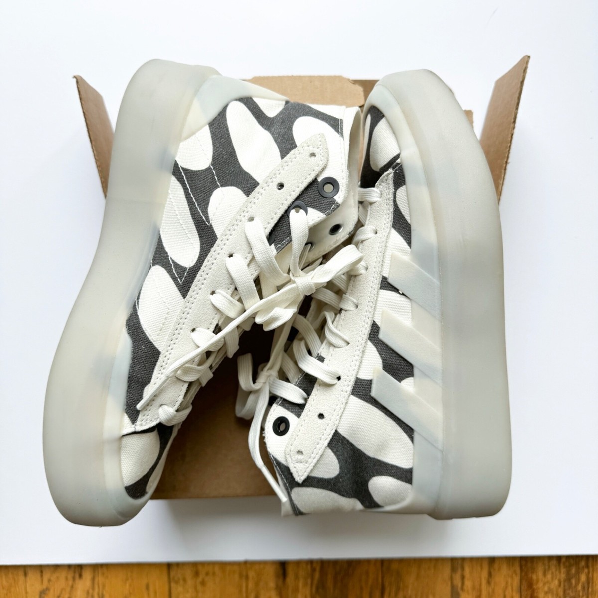 Adidas Marimekko x Znsored Hi Shoes Patterned Sneakers Core Black Cloud White si | eBay Adidas Marimekko x Znsored Hi Shoes Patterned Sneakers Core Black Cloud White si | eBay