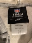 NWT NEW NY GIANTS PINK LOGO FULL ZIP JACKET HOODIE FLEECE SWEATSHIRT GIRL XL 16 — photo 4