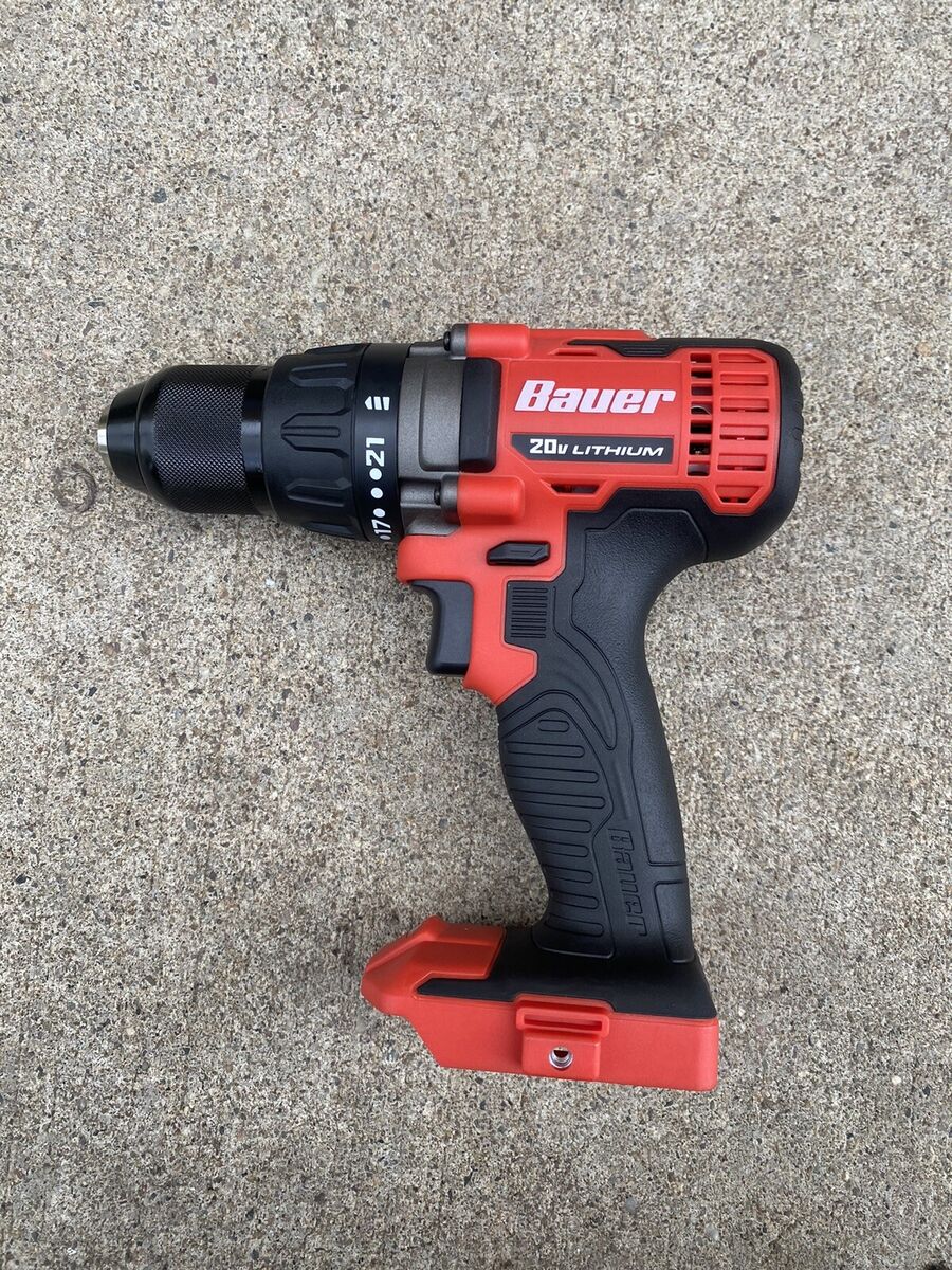 BAUER 20V Brushless Cordless 1/2 in. Drill/Driver - Tool BAUER 20V Brushless Cordless 1/2 in. Drill/Driver - Tool