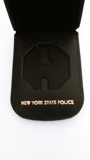 NEW YORK State Police Style Front Pocket Badge ID Wallet RFID, Money Clip C/C