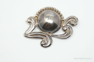 RARE Vintage Taxco LOS CASTILLO Mexican Sterling Silver Modernist