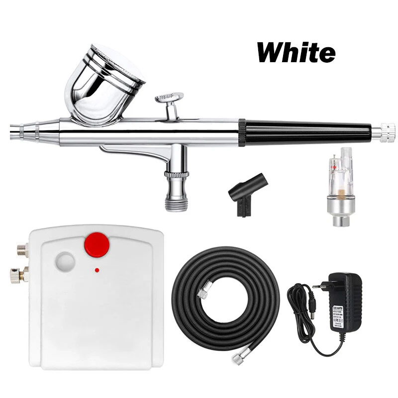 AIRBRUSH SET MINI AIRBRUSH KOMPRESSOR KOMPLETT SET AIRBRUSHKOMPRESSOR PISTOLE - Bild 2 von 4