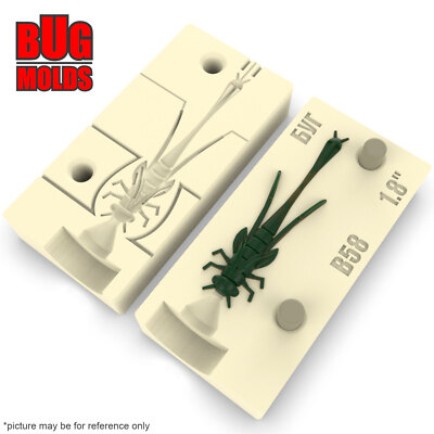 Bait DIY Fishing Mold Soft Plastic Baits Lure Plastisol Bass DragonWorm