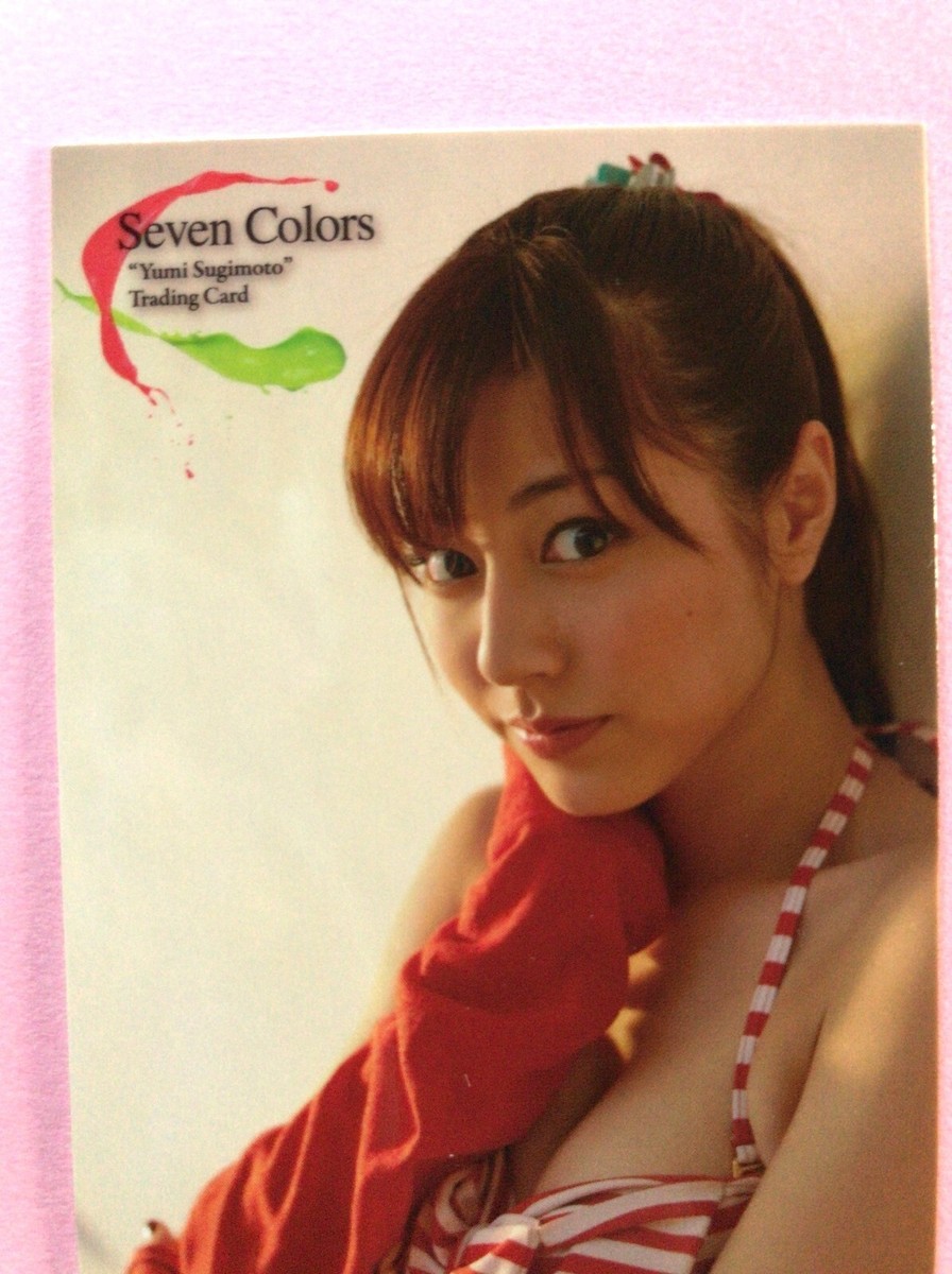 RG25 Yumi Sugimoto TCG CARD 2013 Seven Colors gravure Bikini Girl