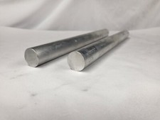 6061 Aluminum Round Bar, 7/8" Round, 10" long, Lathe, Solid, T6511, 2pk