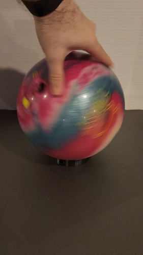 Kompakter Bowling Ball Ständer / Spinner - sanfte Rotation in jede Richtung - Video 1 von 1