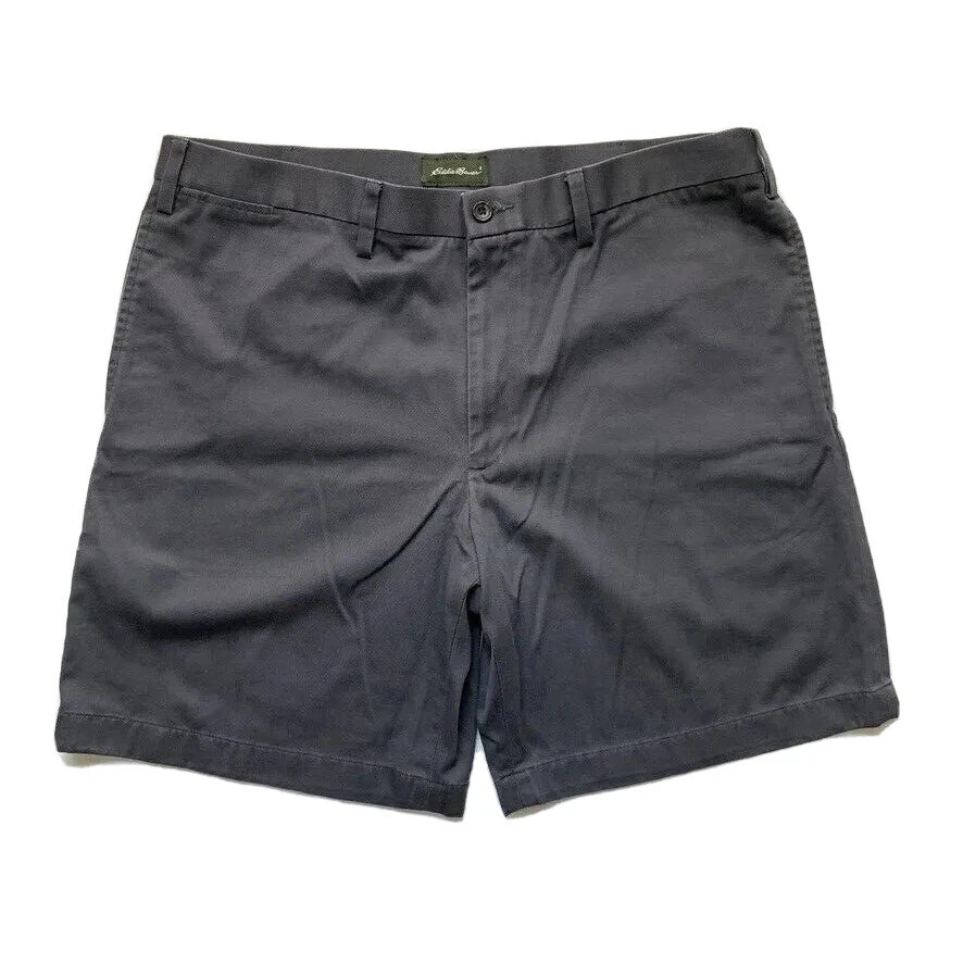 Vintage Eddie Bauer Chino Shorts Mens 40 USA Fabric Outdoor Hiking Cotton NEW