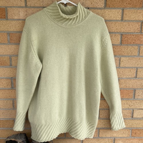 Lochcarron Of Scotland Mohair Angora Turtleneck Sweater