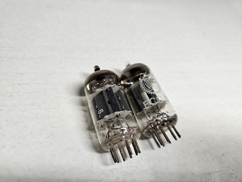 2 x Valvo ECC82 par emparejado Philips miniwatt código - Imagen 3 de 5