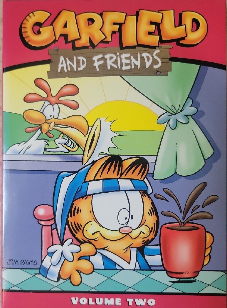 Garfield and Friends - Volume 2 (DVD, 2004, 3-Disc Set) Pre-Owned