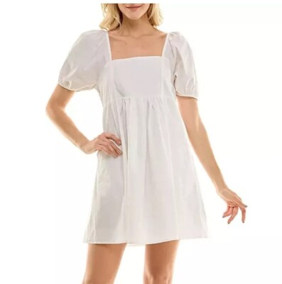 Draper James Ladies Puff Sleeve Dress Size XXL White