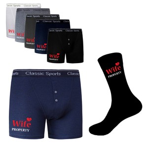personalised boxer shorts