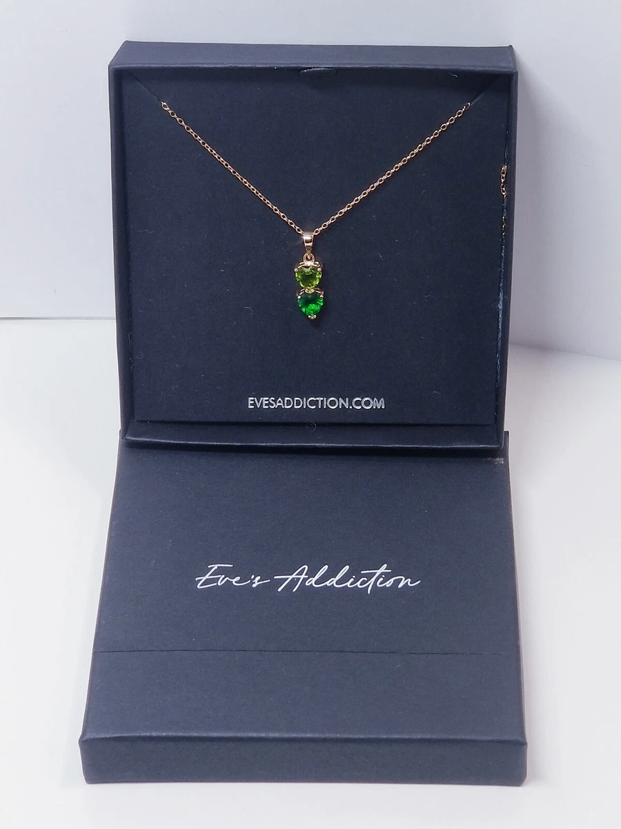 2 Stone Custom Birthstone Sterling Silver Couples Cross Pendant | Eve's  Addiction