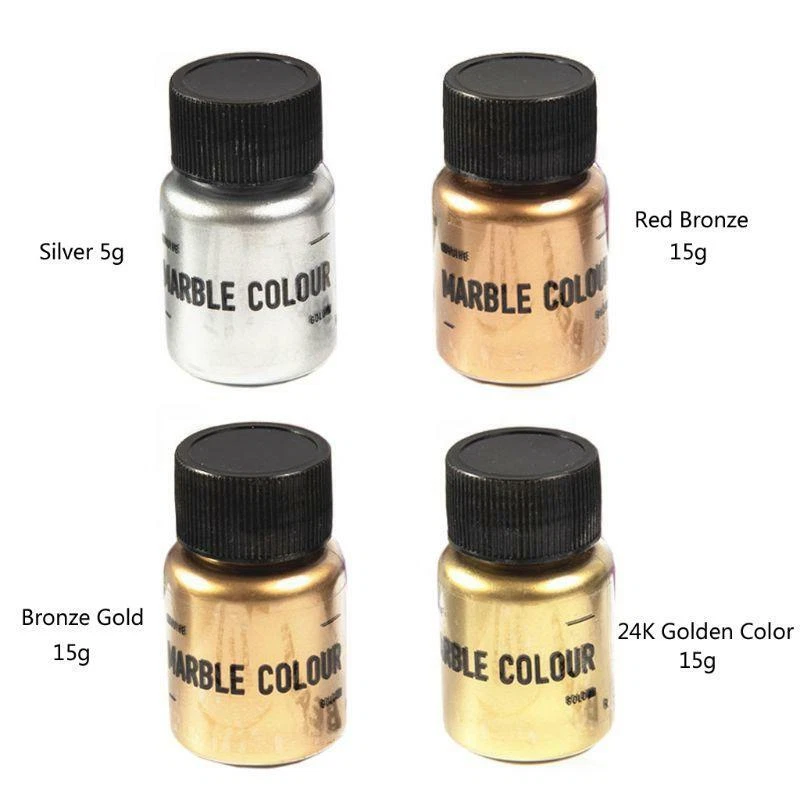 Metallic gold shop epoxy resin