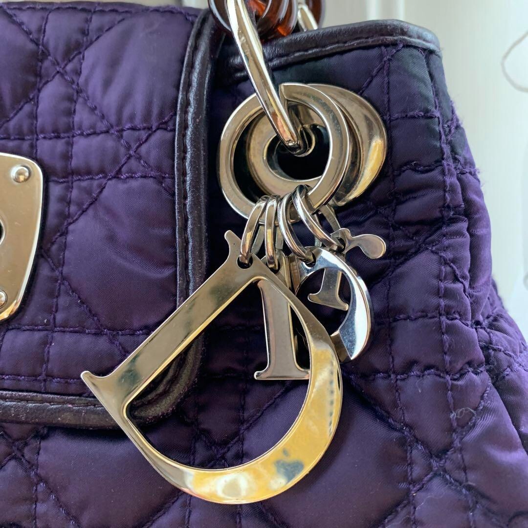 Dior ディオール ハンドバッグ パープル 楽天市場】レディーデイオール（カラーパープル）（バッグ