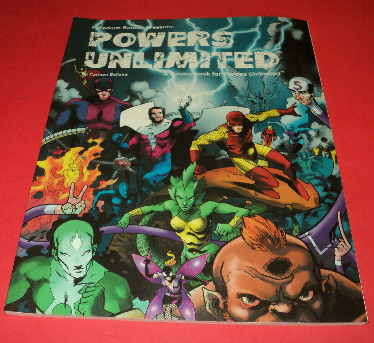 Palladium Books Presents POWERS UNLIMITED 1 ~ Sourcebook for Heroes Unlimited 