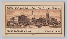 Vintage Advertising Sears Roebuck & Co Plant Directions Horse Carriages Chicago