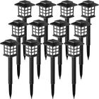 Solar Pathway Lights Outdoor LED Solar Powered Garden Lights 12 Pack Waterproof