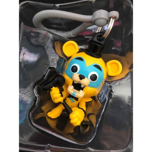 FIVE NÄCHTE AT FREDDYS SICHERHEITSVERLETZUNG RUCKSACK HANGER FIGUR GLAMROCK FREDDY - Bild 2 von 3