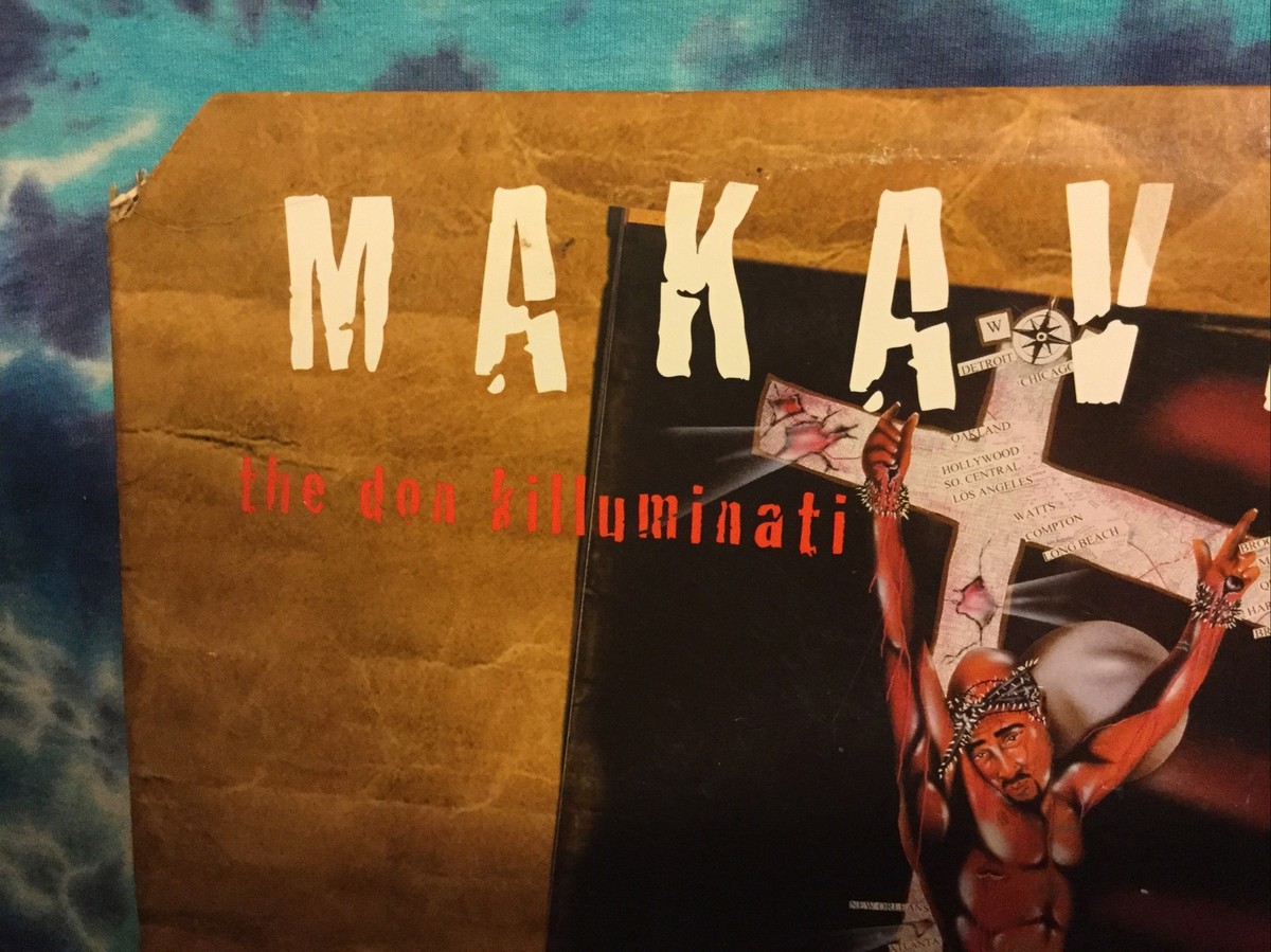 Tupac LP Makaveli ORIGINAL (1996) DON KILLUMINATI 7 DAY