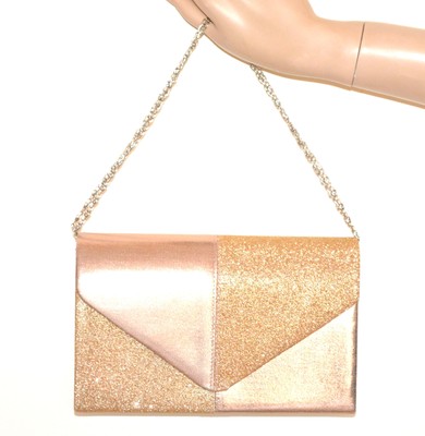 rose gold chain bag