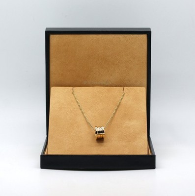 Bulgari B Zero 1 Halskette mit Anhänger in 18KT Gold & Bulgari Box