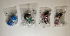 Lot of 4 Burger King DC Justice League Figures - Batman Superman Harley Quinn GL