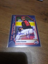 Jaden Hamm Signed IP Autograph Top Prospects 2025 Card Detroit Tigers